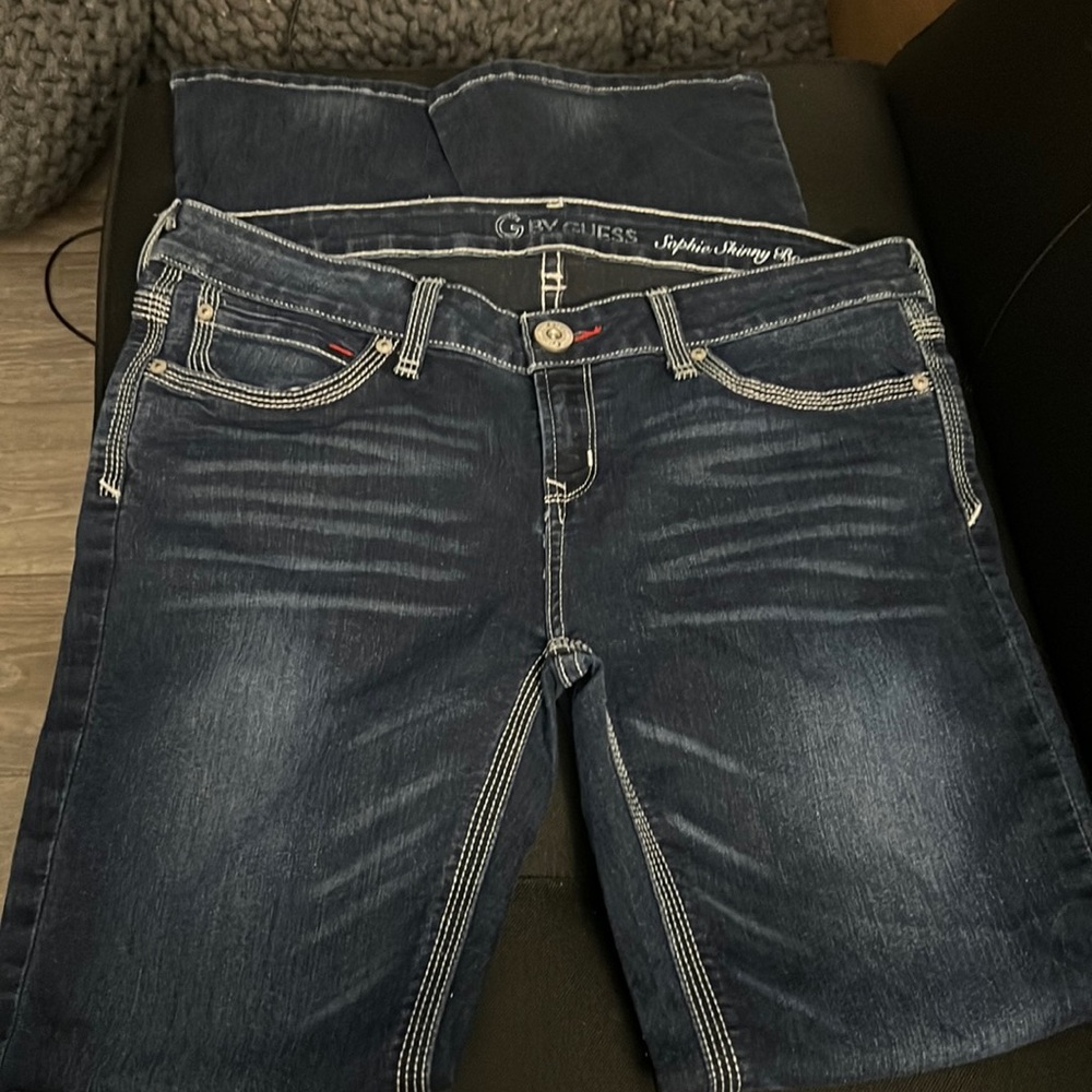 Guess jeans skinny mini boot cut jeans - Picture 1 of 9